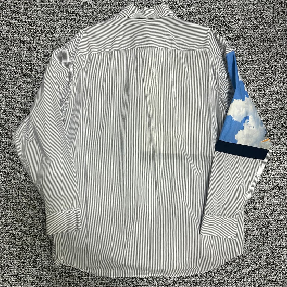 (105) 시스템옴므 스트라이프 오버핏 셔츠 상품이미지3