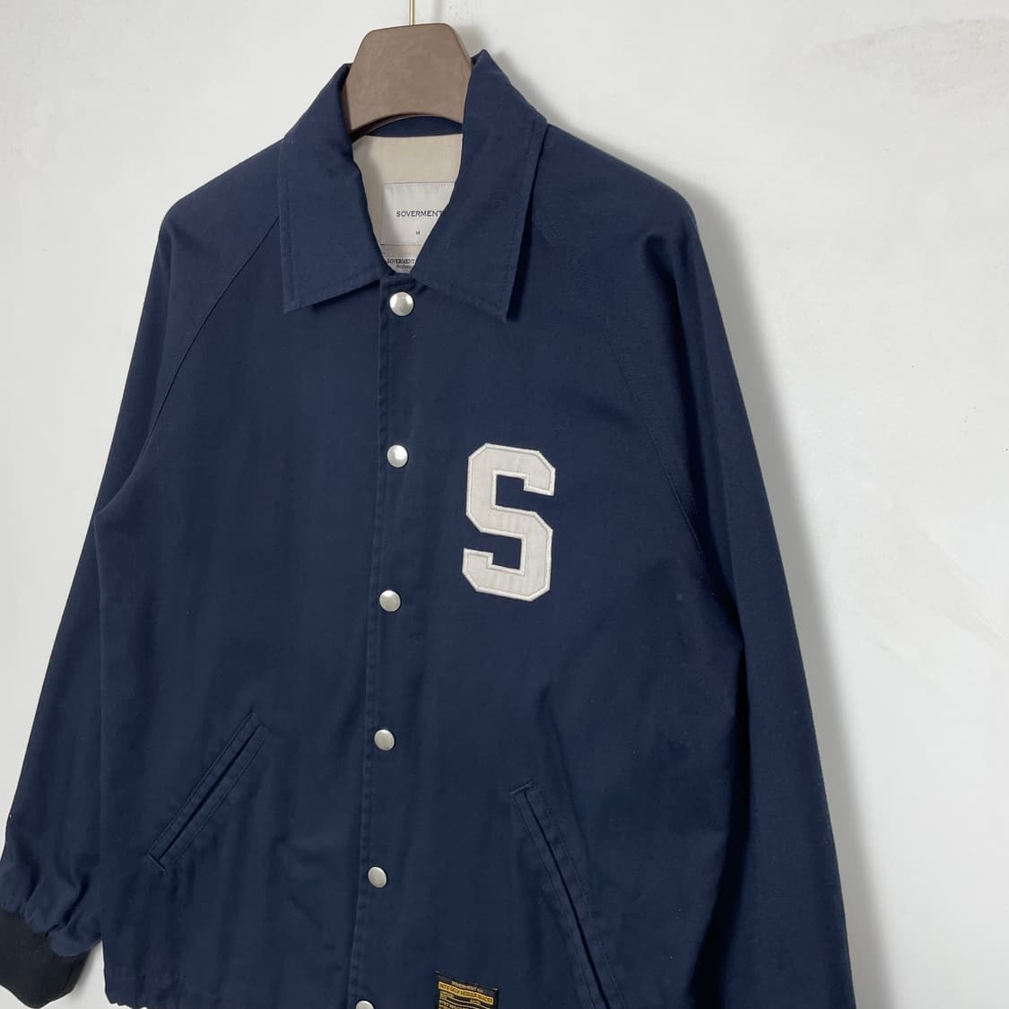 소버먼트 오클라호마 레터링 코치 자켓 상품이미지2