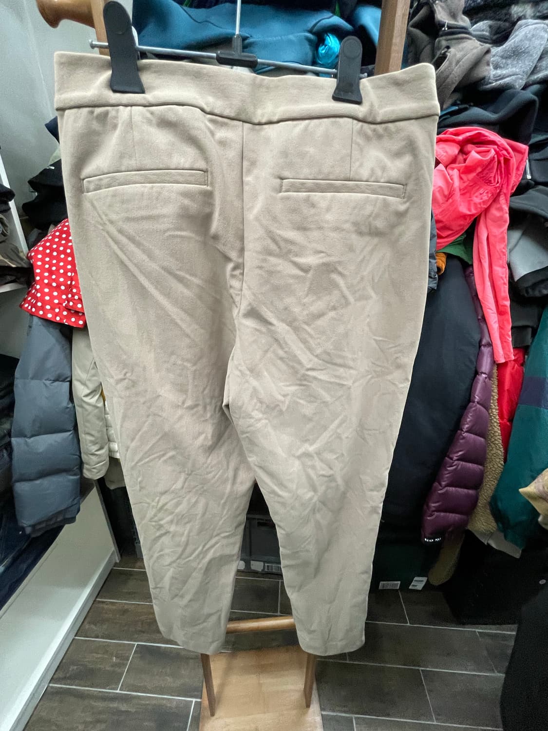 코오롱 여자바지 기모 새상품 70사이즈 상품이미지7