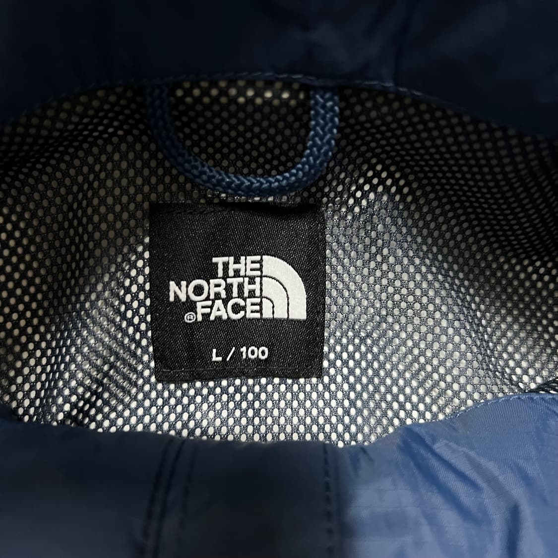 노스페이스 기능성 하이넥 바람막이 자켓 [네이비] L/100 상품이미지5