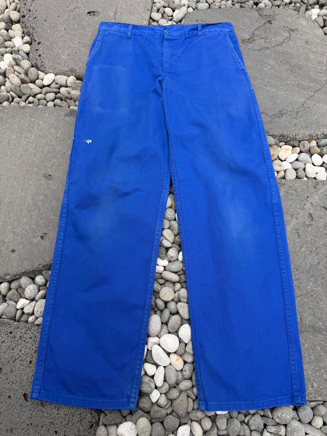 2000s FADED BLUE SPARTEX FRENCH 프렌치워크팬츠 상품이미지1