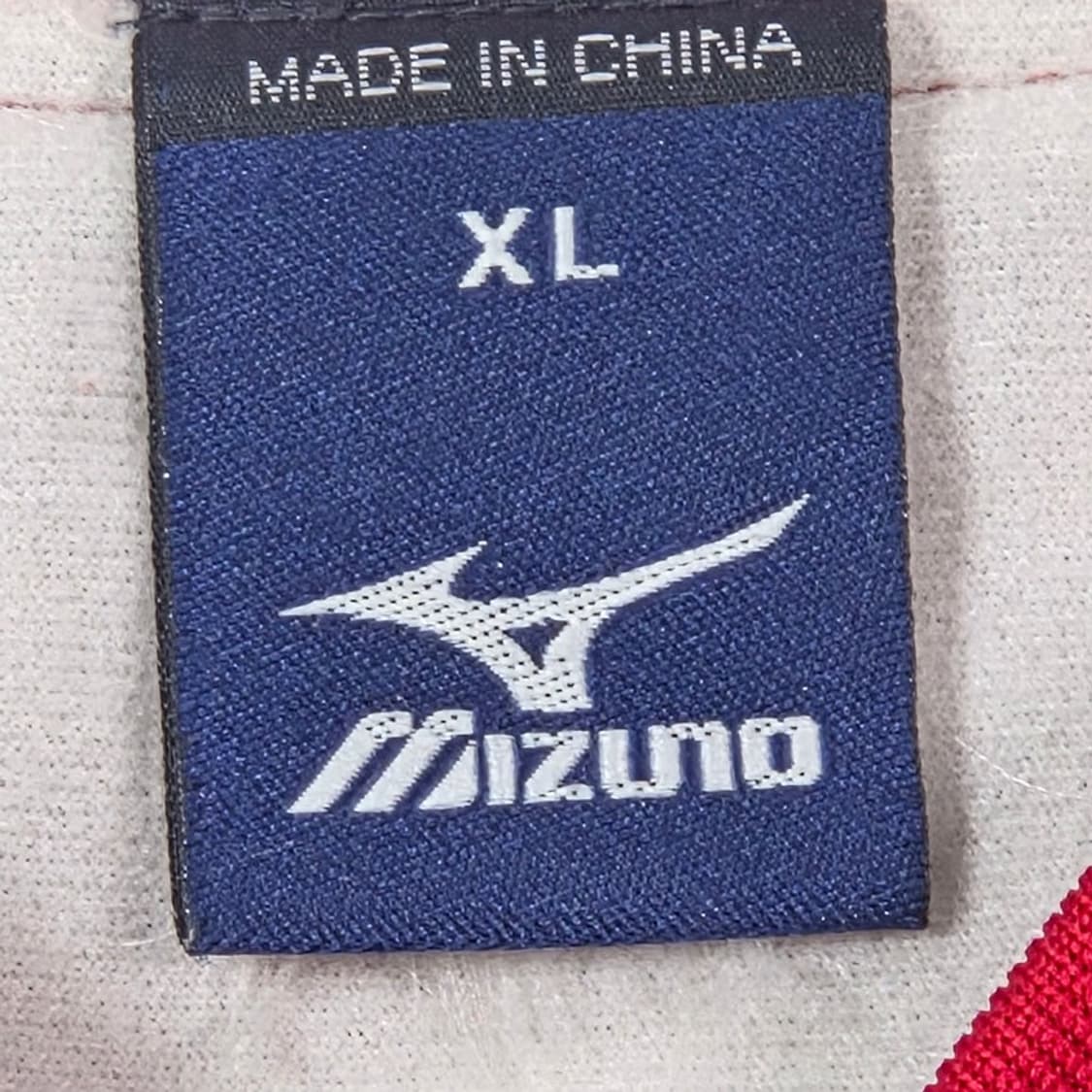 미즈노 올드스쿨 파이핑 브이넥 웜업 피스테 XL 상품이미지5