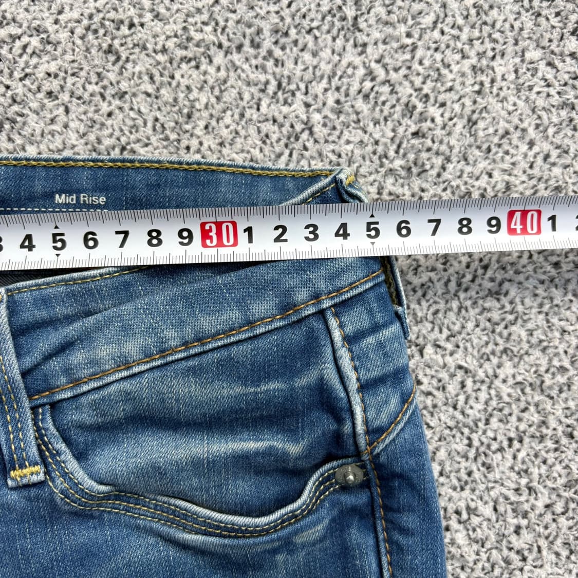 26 리바이스 여성 중청 워싱 데님 팬츠 0413J 상품이미지6