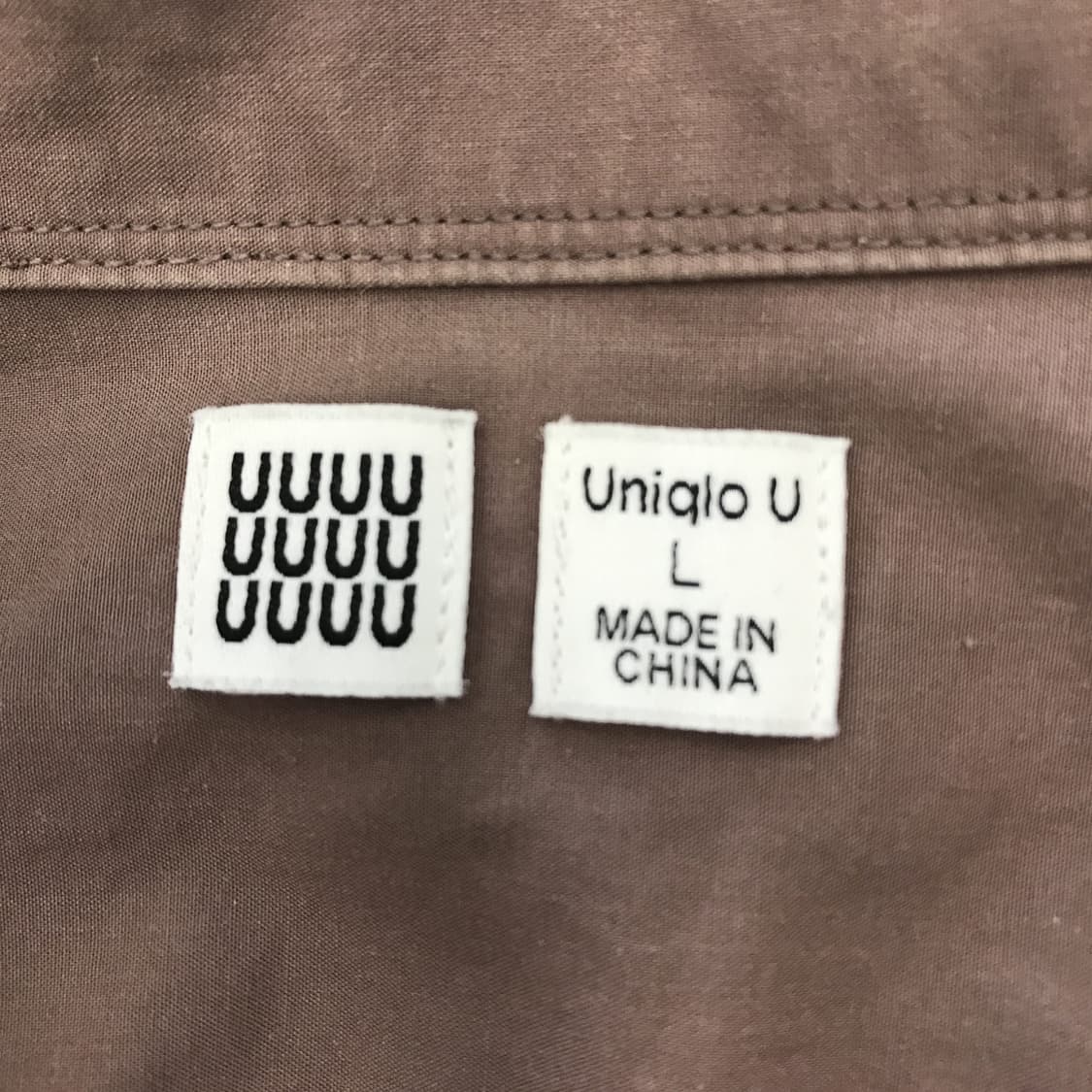 유니클로U 오버사이즈 오픈카라셔츠 [L] 상품이미지4