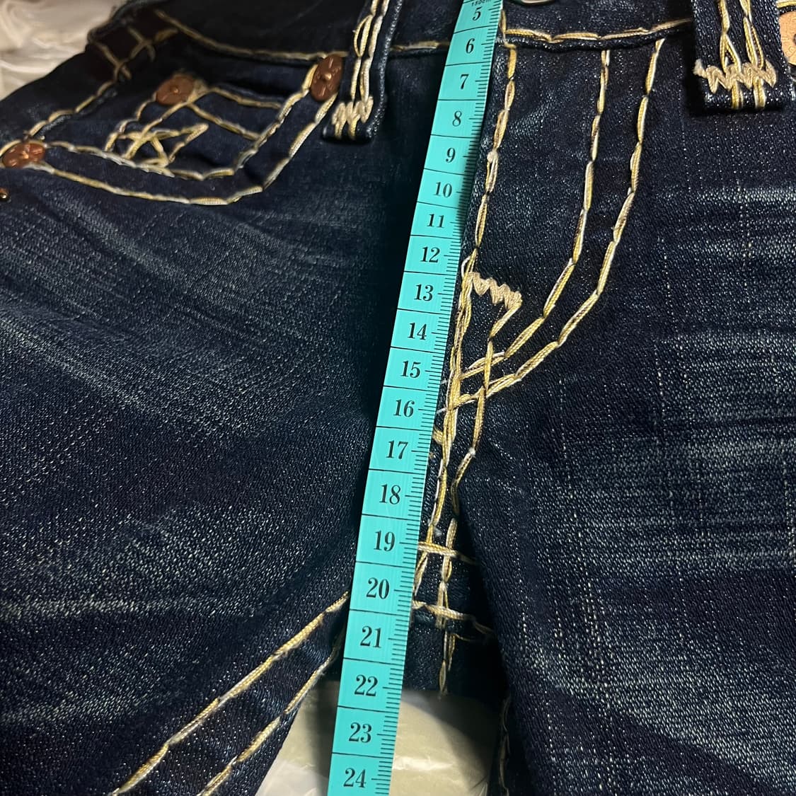 트루릴리젼 부츠컷 데님 청바지 27 상품이미지5