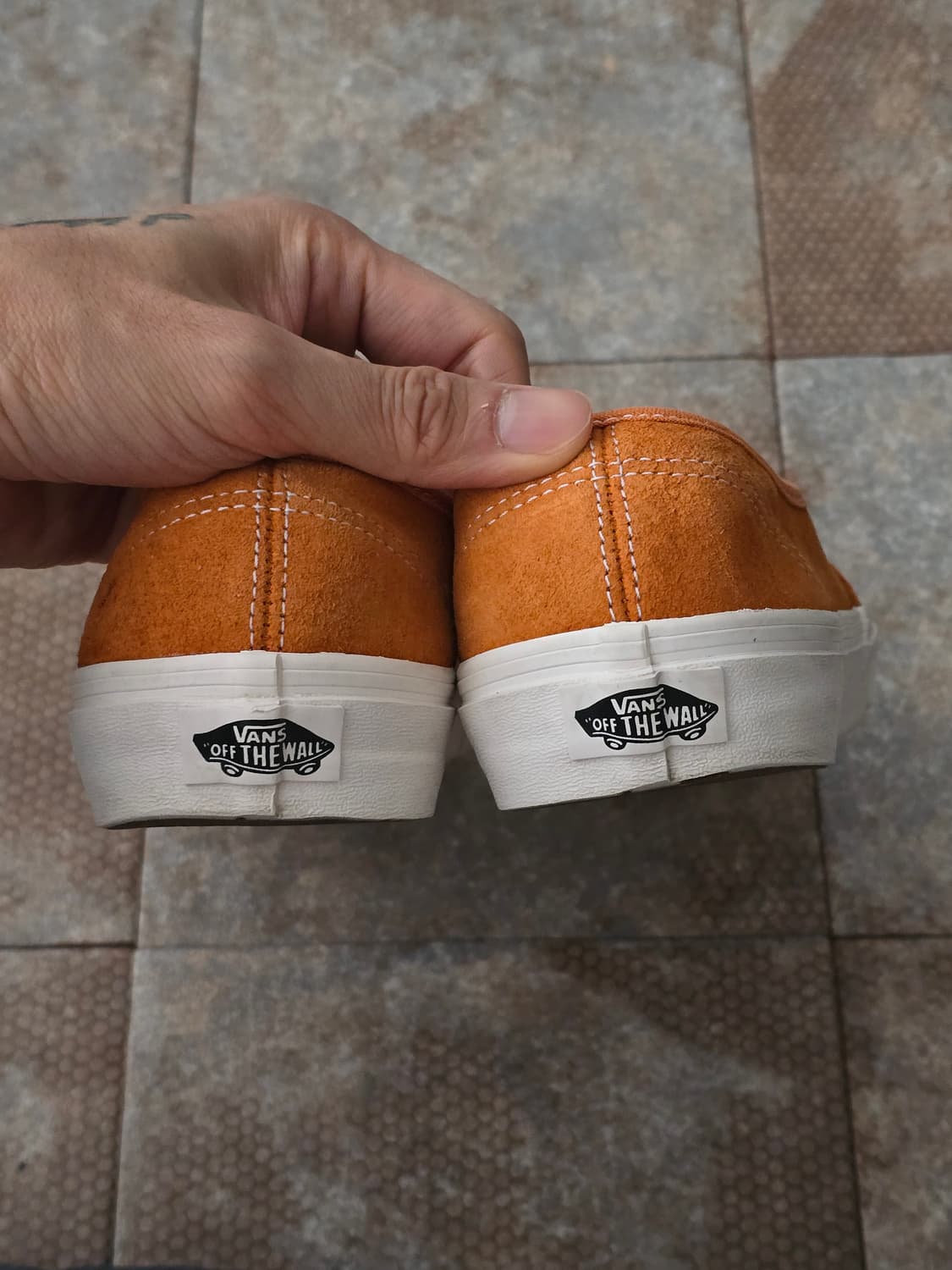 (245)반스 어센틱 피그 스웨이드 오렌지 상품이미지8