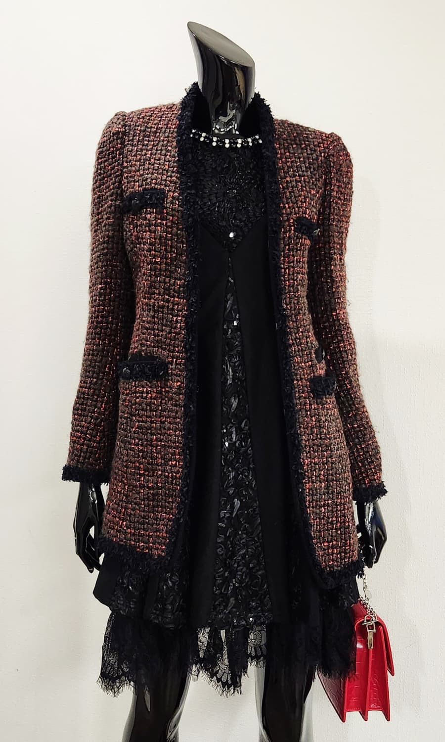 베네통 트위드 자켓 상품이미지1