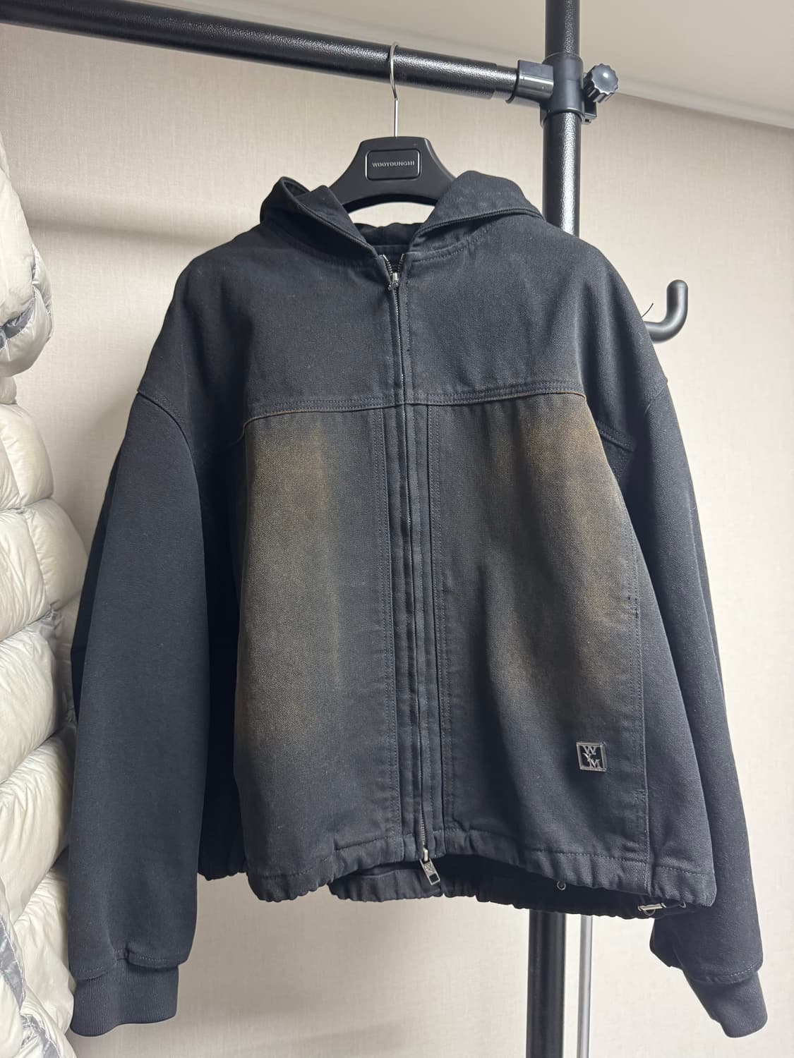 24fw 우영미 데님후드 46사이즈 상품이미지1