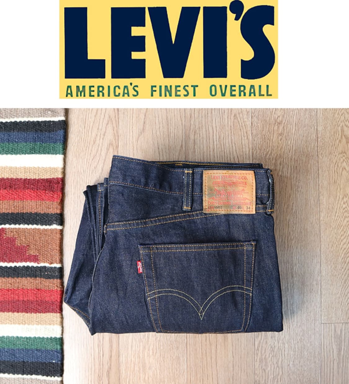 일본판 03s levis 리바이스 502 진청 빅 사이즈 데님

 상품이미지1
