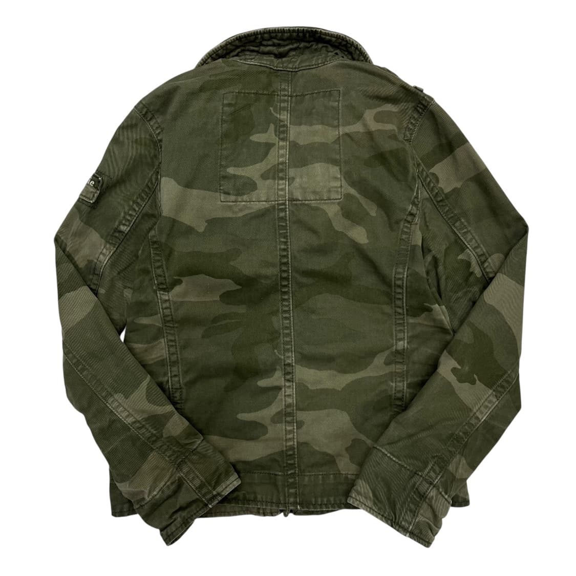 아베크롬비 y2k 카키 카모자켓 S 상품이미지3