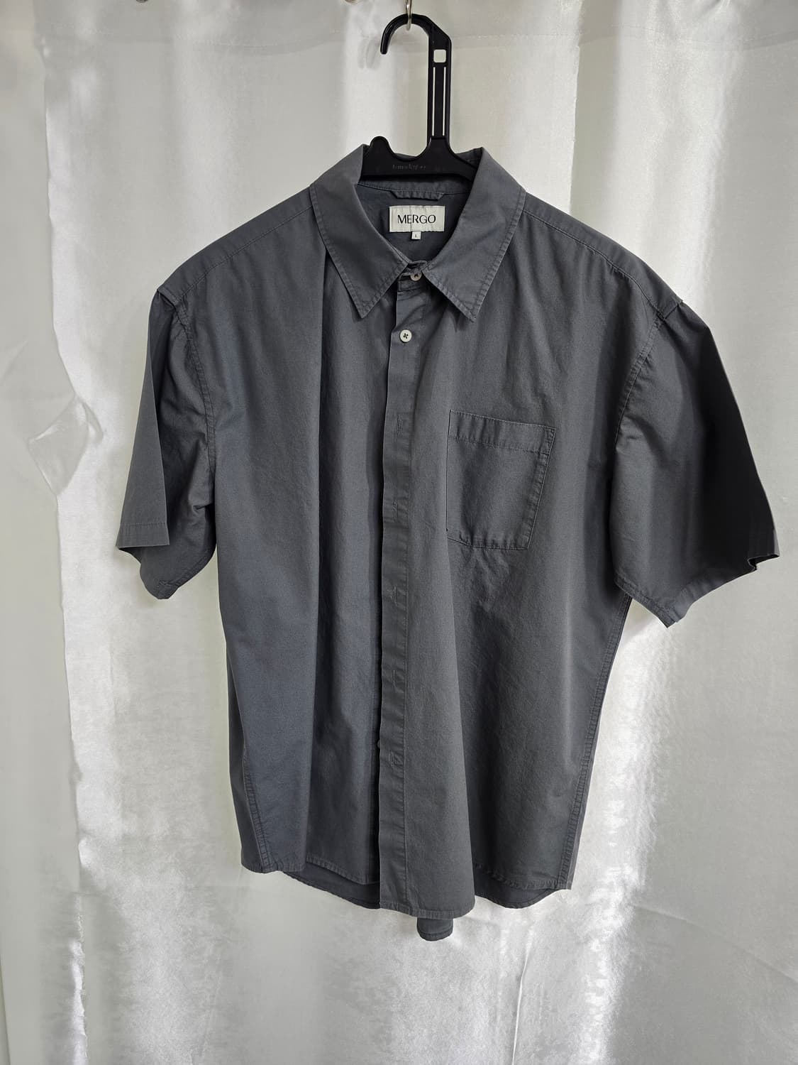 MERGO 메르고 반팔 셔츠 그레이 (1866) 상품이미지1