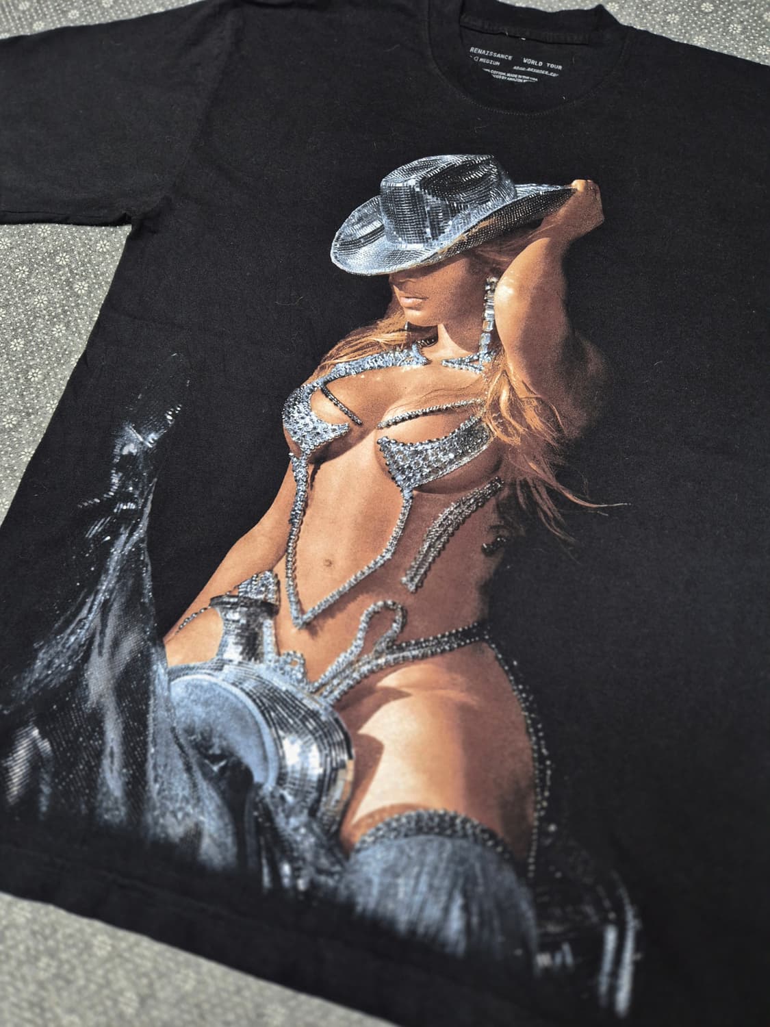 [M,실측L] 23년 비욘세 르네상스 월드투어 정식 굿즈 상품이미지1