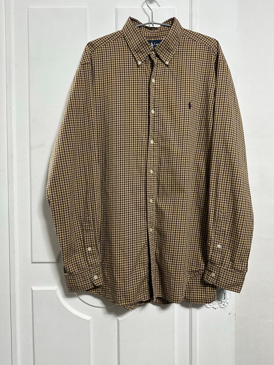 폴로 랄프로렌 체크 셔츠 상품이미지1