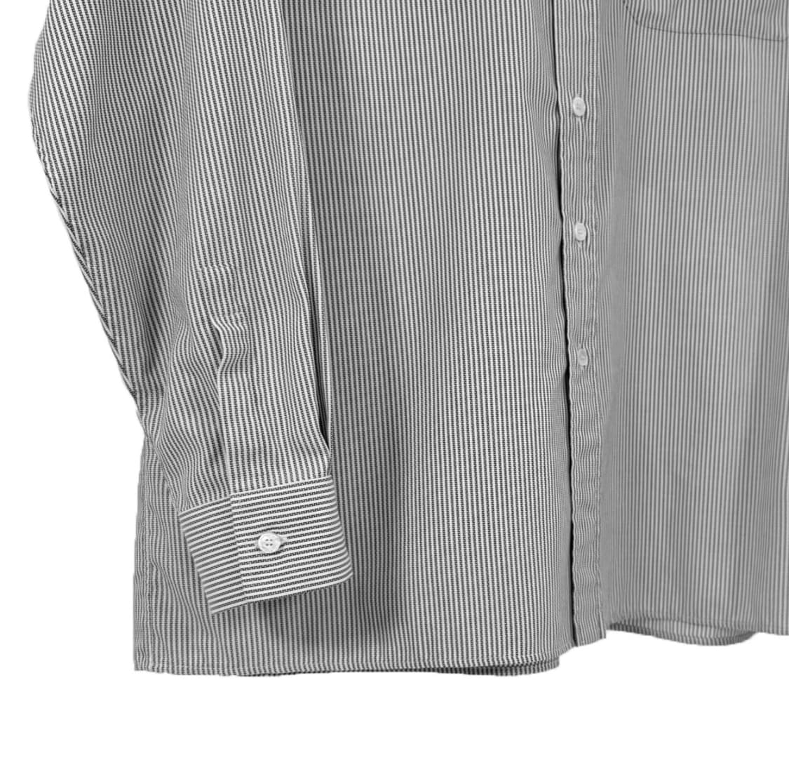 [39] 디올 x 데님 티어스 남성 코튼 스트라이프 옥스포드 셔츠 그레이 상품이미지7