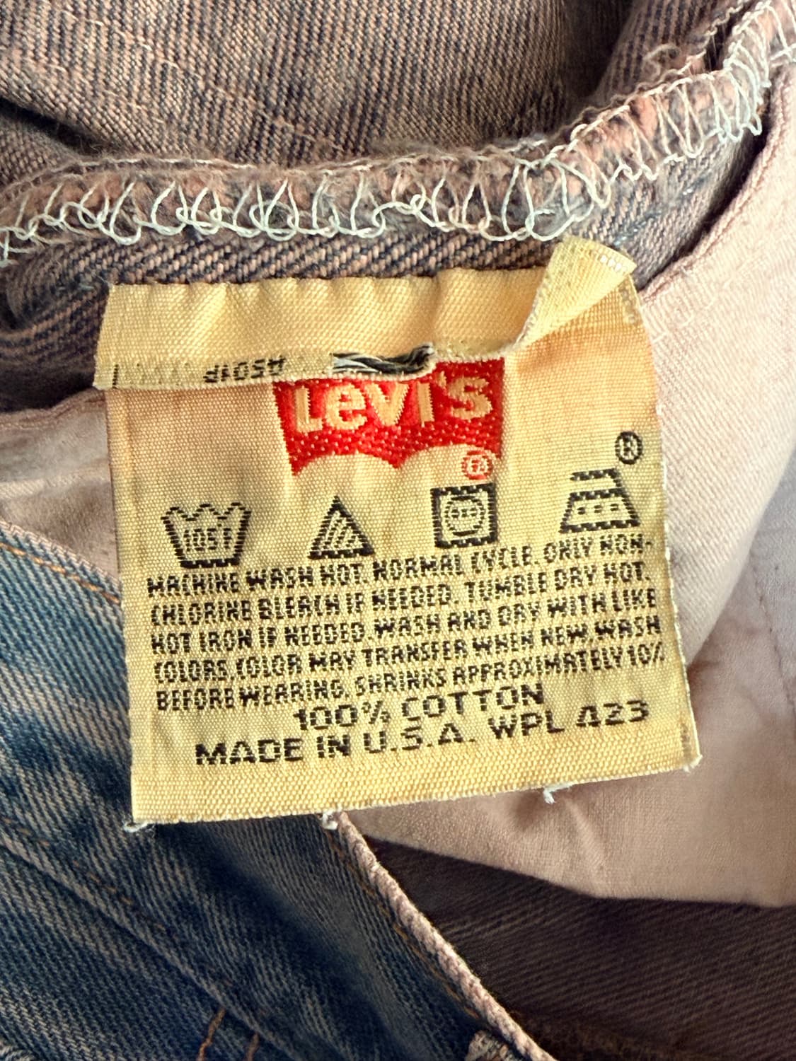 [98년산/Made in USA] 리바이스 501-0000 오리지널 빈티 상품이미지6