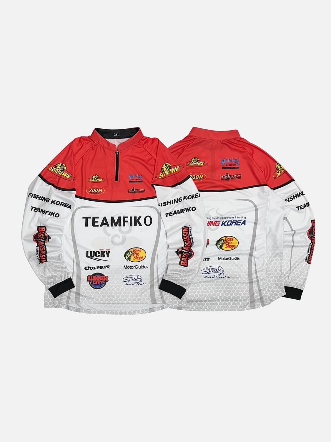 fishing korea 반집업 롱슬리브 사이클 져지 상품이미지1