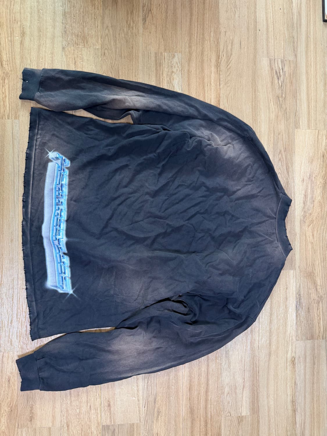 헤리티지플로스 빈티지 긴팔 티셔츠 블랙XL 상품이미지3