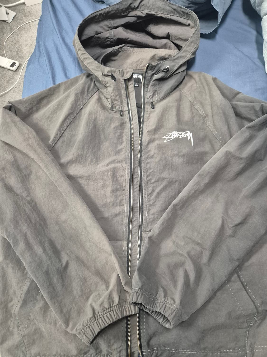 스투시 바람막이 L사이즈 블랙 최상급 상품이미지3