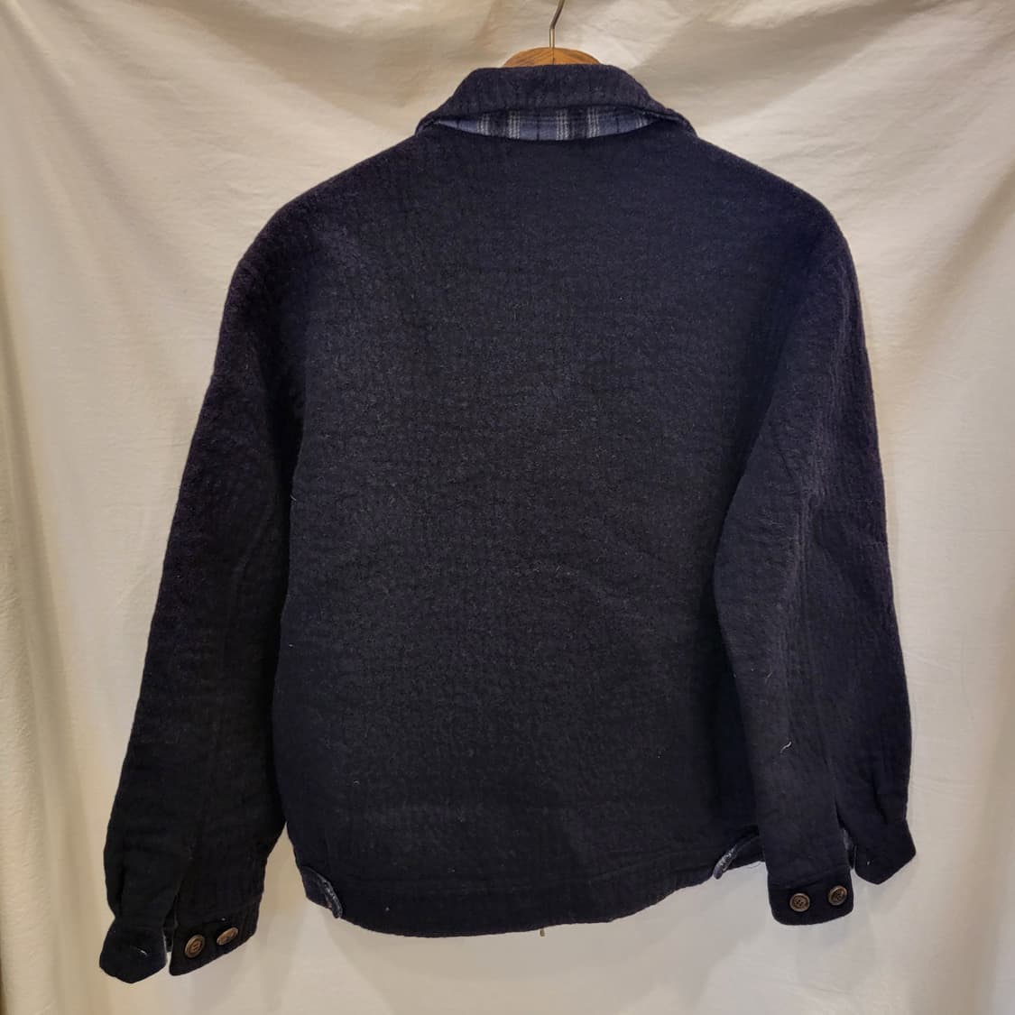 라코스테 블랙 울 코치 자켓 상품이미지7