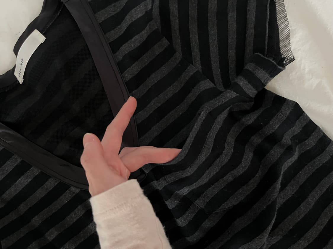 Sacai 사카이 레이어드 반팔 상품이미지2