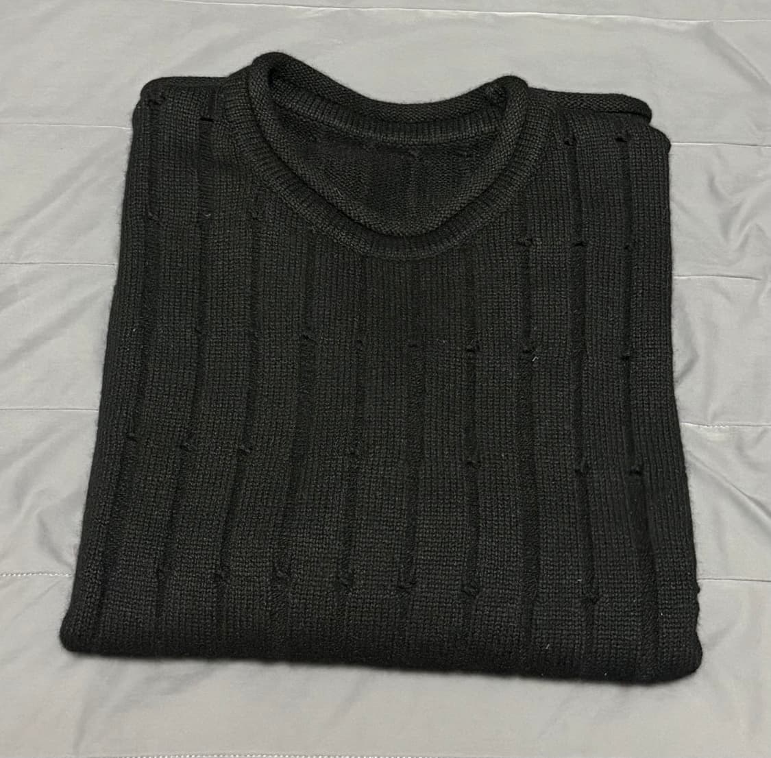 유스 youth 데미지 니트 블랙 상품이미지9