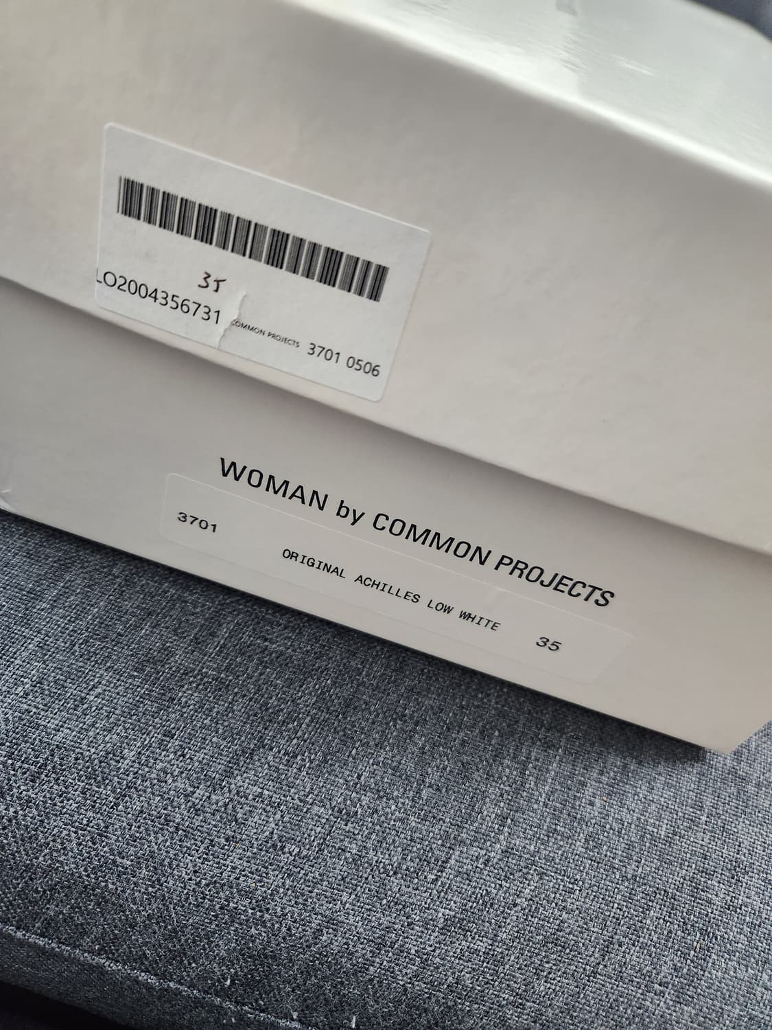 우먼즈 커먼프로젝트 아킬레스 로우 EU35 화이트 새상품 상품이미지2