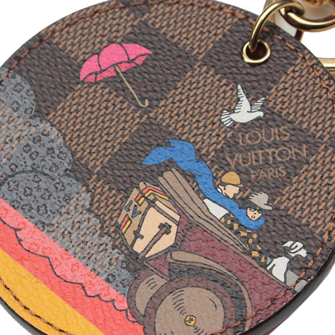 루이비통 다미에 키링 겸 백참 상품이미지4