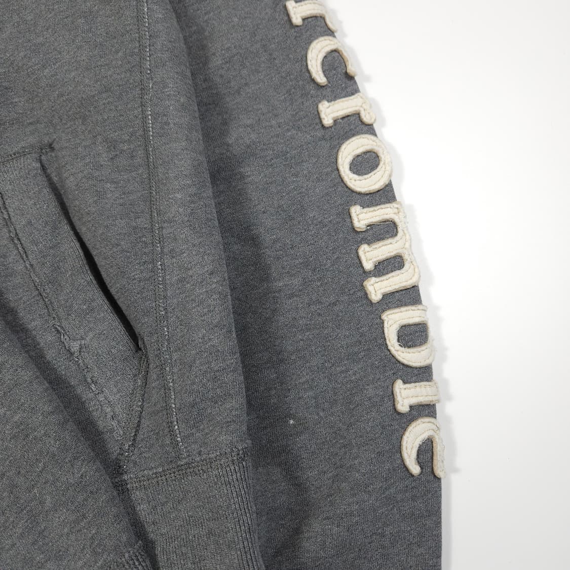 아베크롬비 그레이 후드집업  상품이미지6