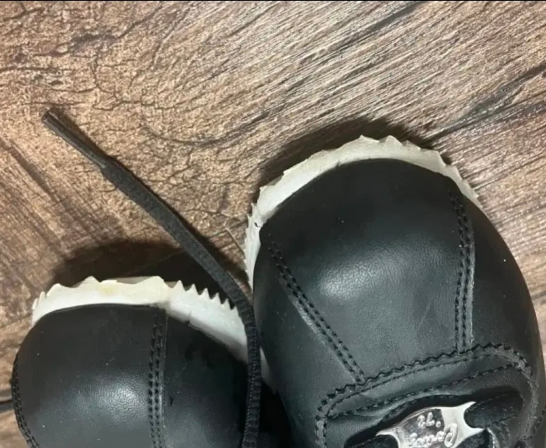 정품나이키 흰검 코르테즈 225 최상급 상품이미지3