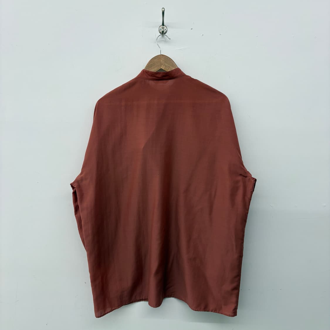 BEAMS 차이나 카라 셔츠 공용 XXL 상품이미지5