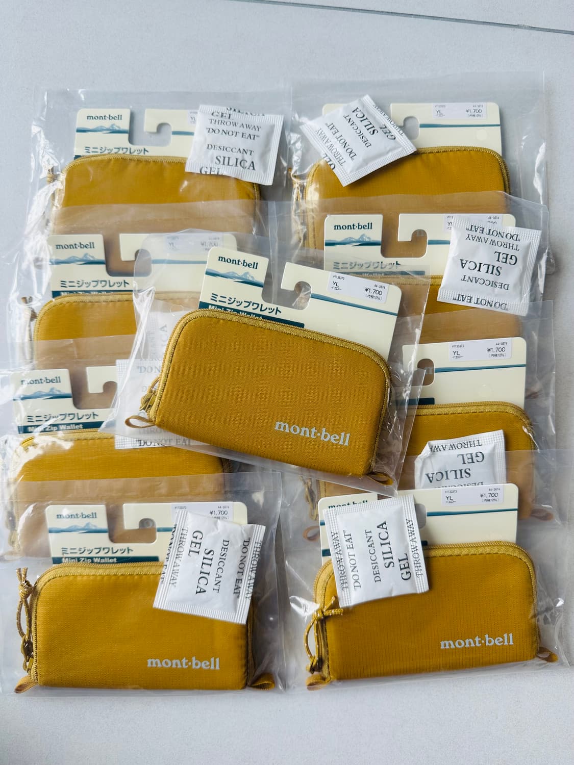 [새상품/무배/옐로우] 몽벨 미니 지갑 주우재 카드지갑 113337 상품이미지1