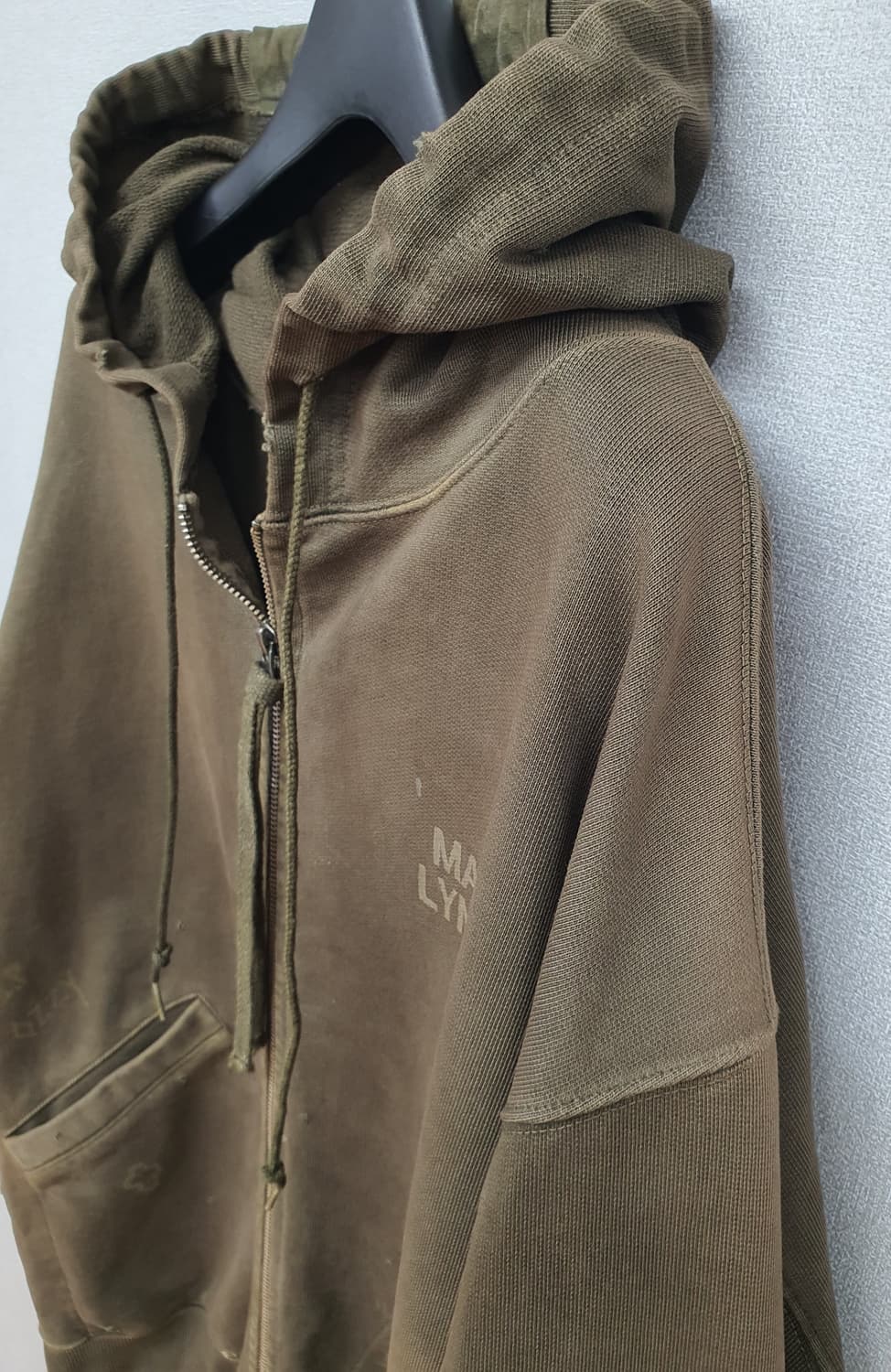 나이젤카본 후드집업 빈티지 커스텀 [ 밀리터리/Rock테이스트] 상품이미지6