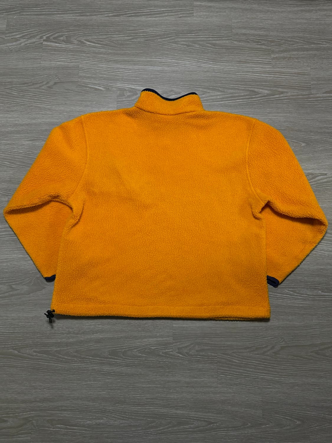 80s L.L.Bean 엘엘빈 반집업 후리스 오렌지 상품이미지2