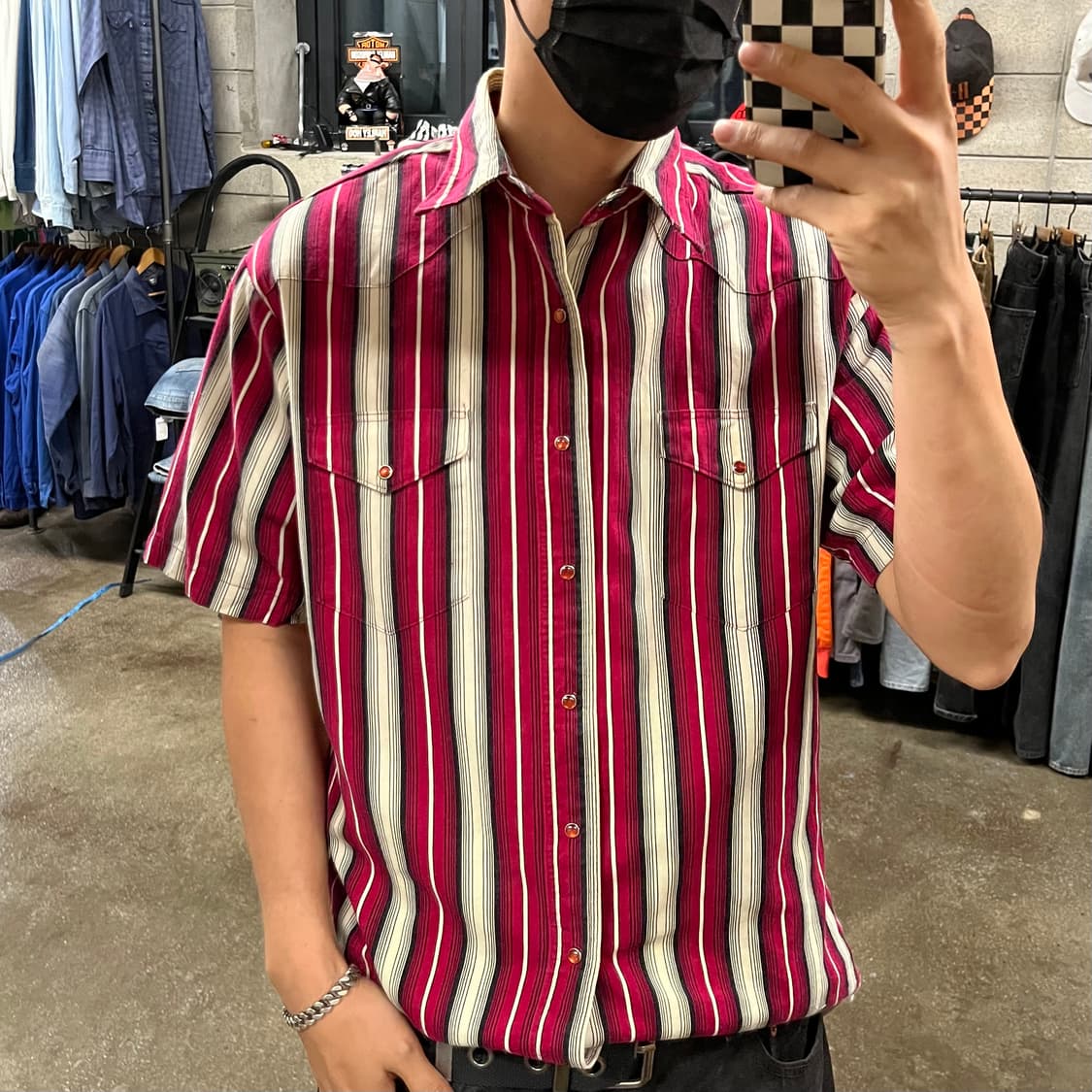 90s Wrangler 웨스턴 셔츠 (105) 상품이미지8