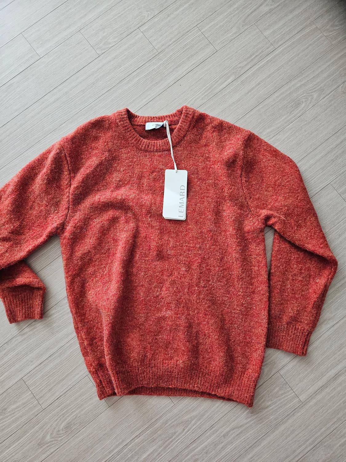 [새상품]르마드 울 오버핏 라운드 니트 3사이즈 상품이미지2