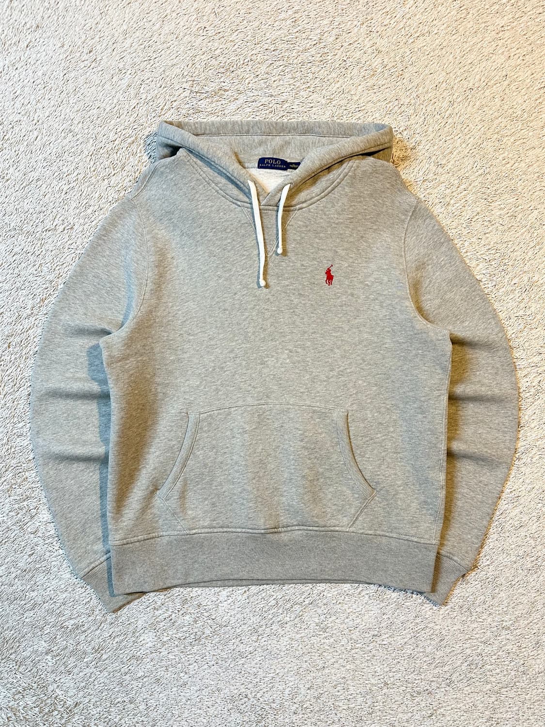 폴로 랄프로렌 신형 레드포니 플리스 후드티 그레이 상품이미지1