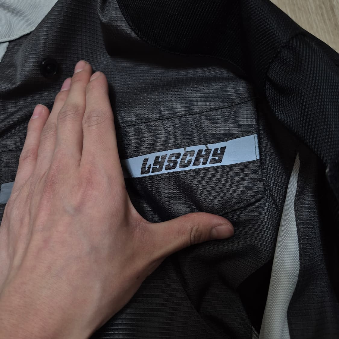 LYSCHY 라이시 남성 사이드패치 레이싱 오토바이 바이크 자켓 5XL 상품이미지7