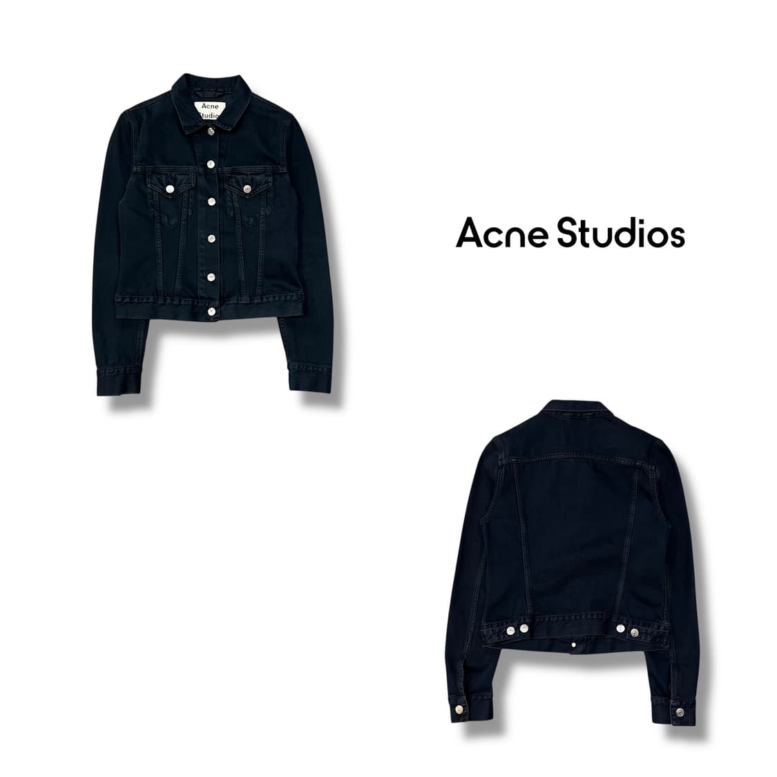  아크네 스튜디오 데님 트러커자켓 y14253 상품이미지1