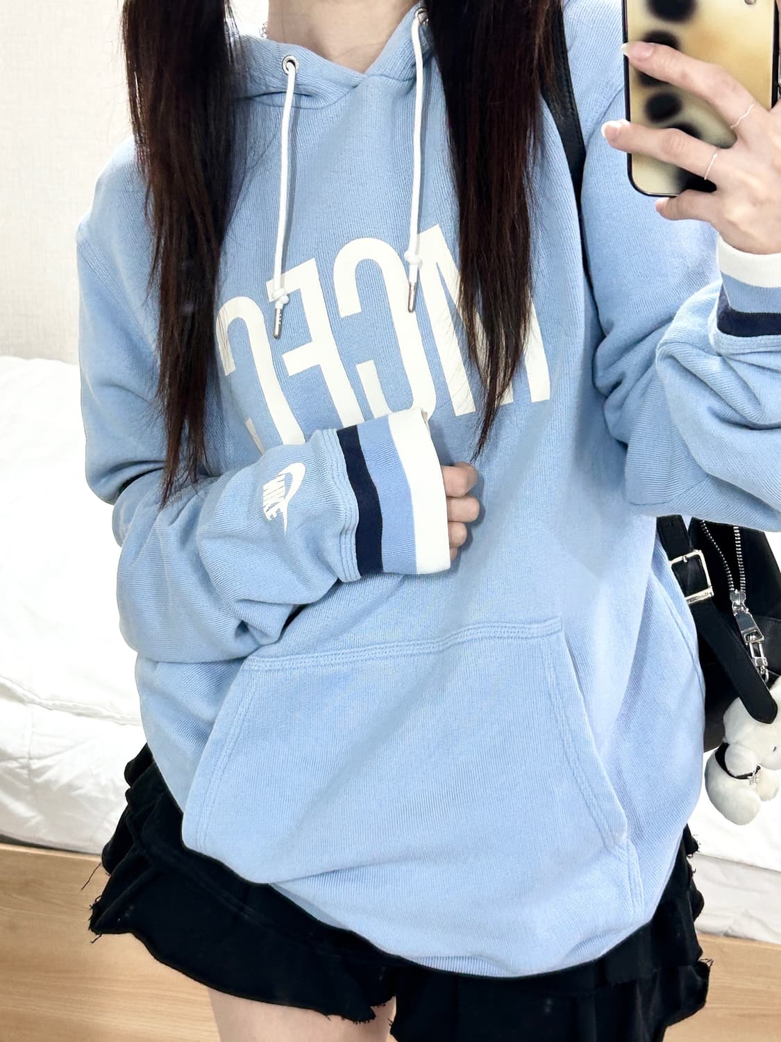 나이키 MCFC 빅로고 뮤트하늘 후드 상품이미지4