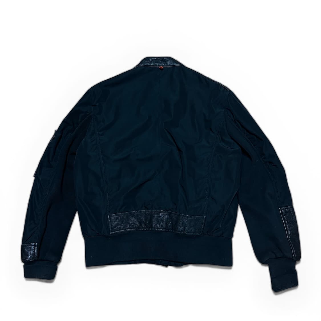 00s 휴고보스 레더패치 봄버자켓 상품이미지5