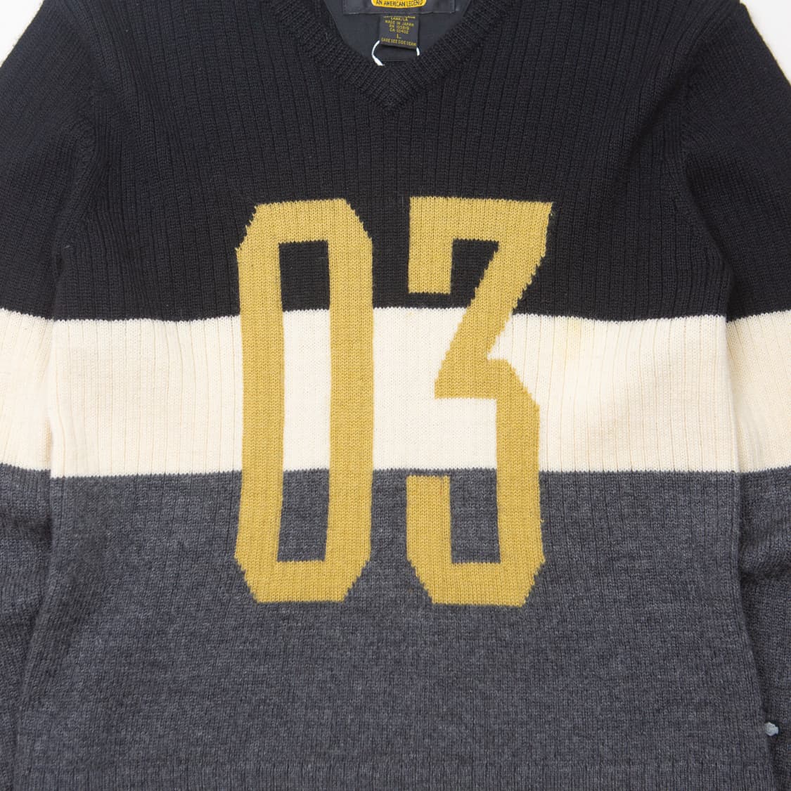 00s 할리데이비슨 03 브이넥 니트 스웨터 상품이미지2