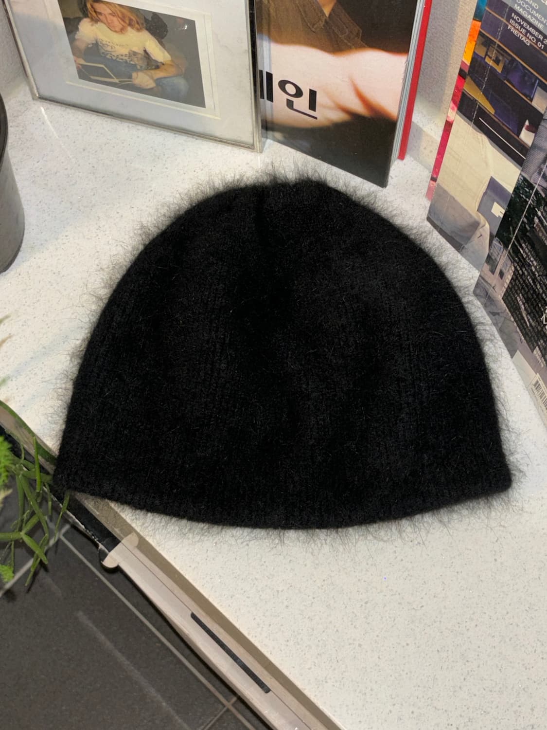 빈티지 리버서블 앙고리 비니 상품이미지1