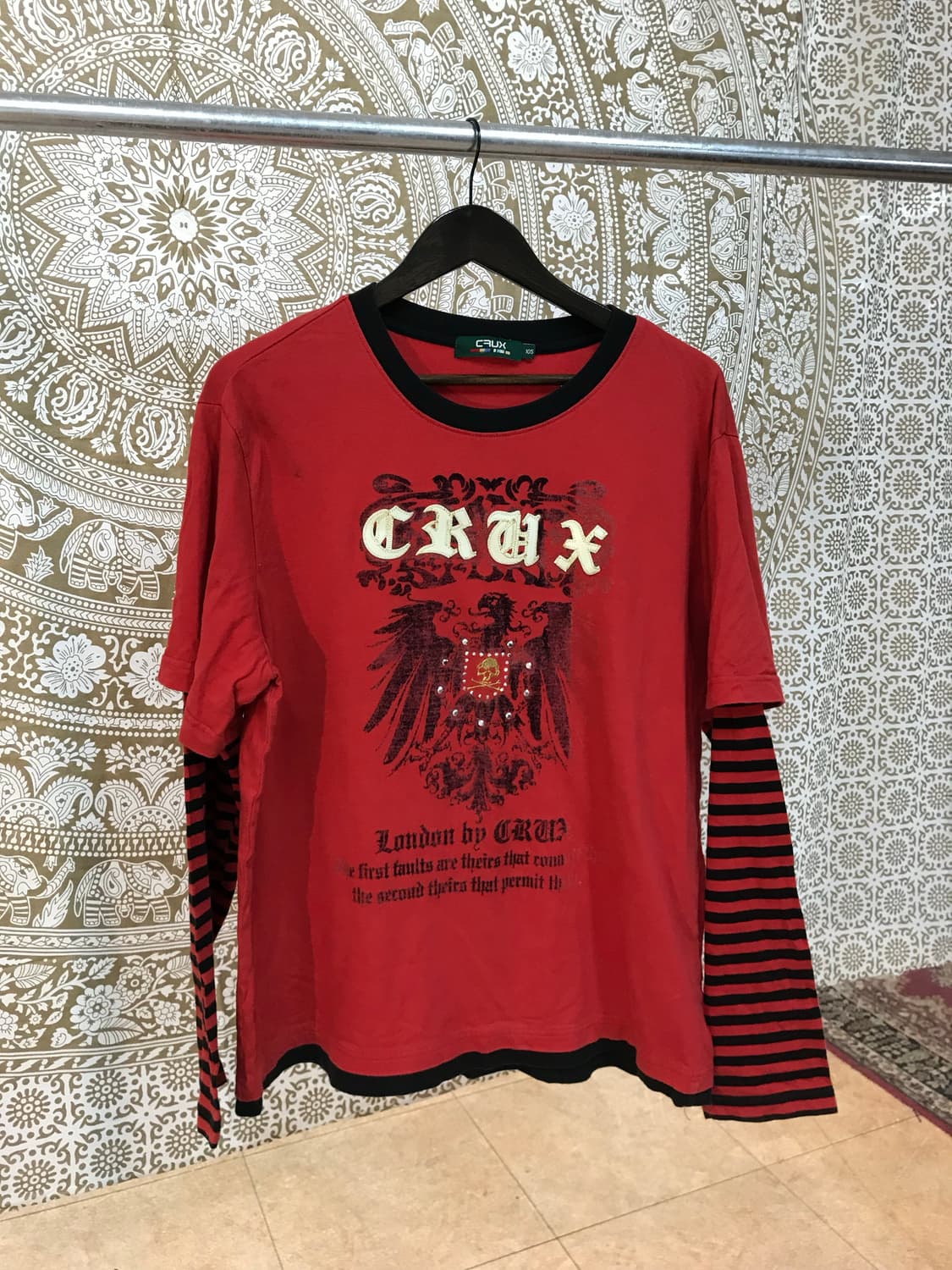 Crux 프린팅 레이어드 롱 슬리브  상품이미지3