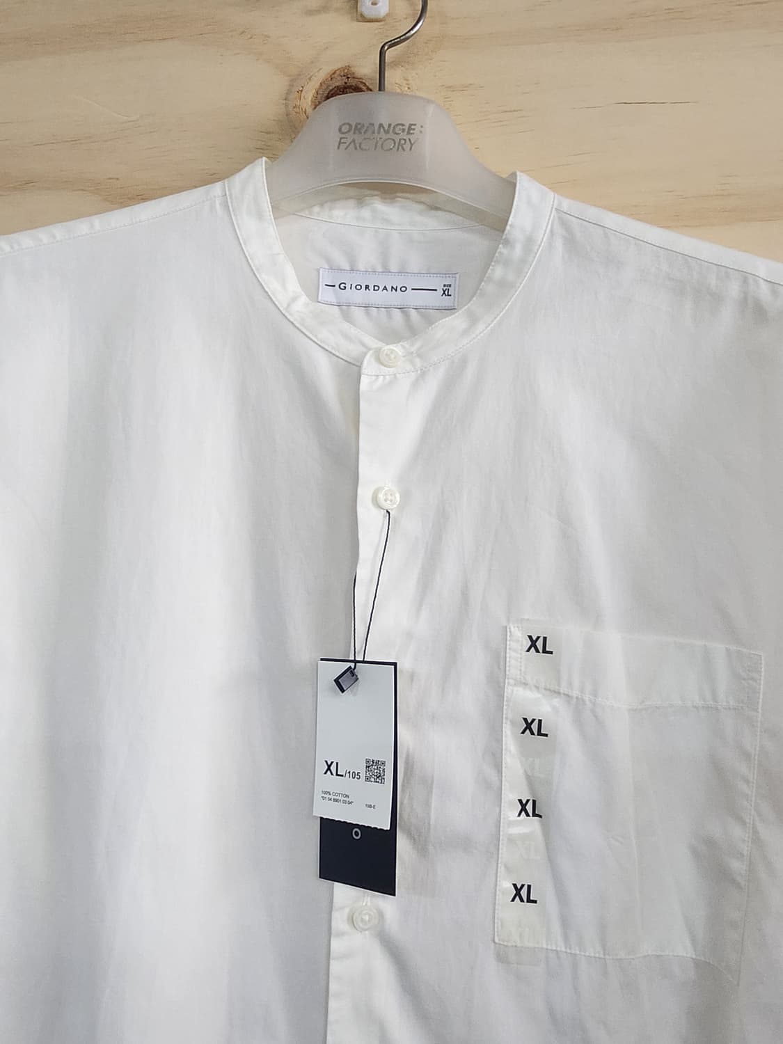 404) 지오다노 차이나 카라 셔츠 상품이미지4