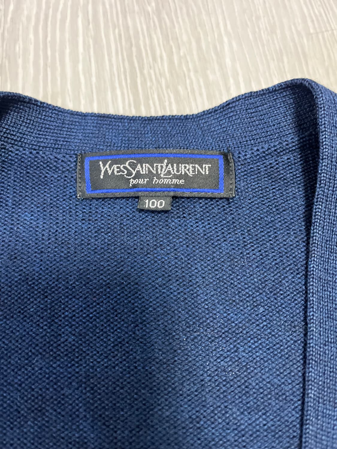 입생로랑 네이비 가디건 100 상품이미지2