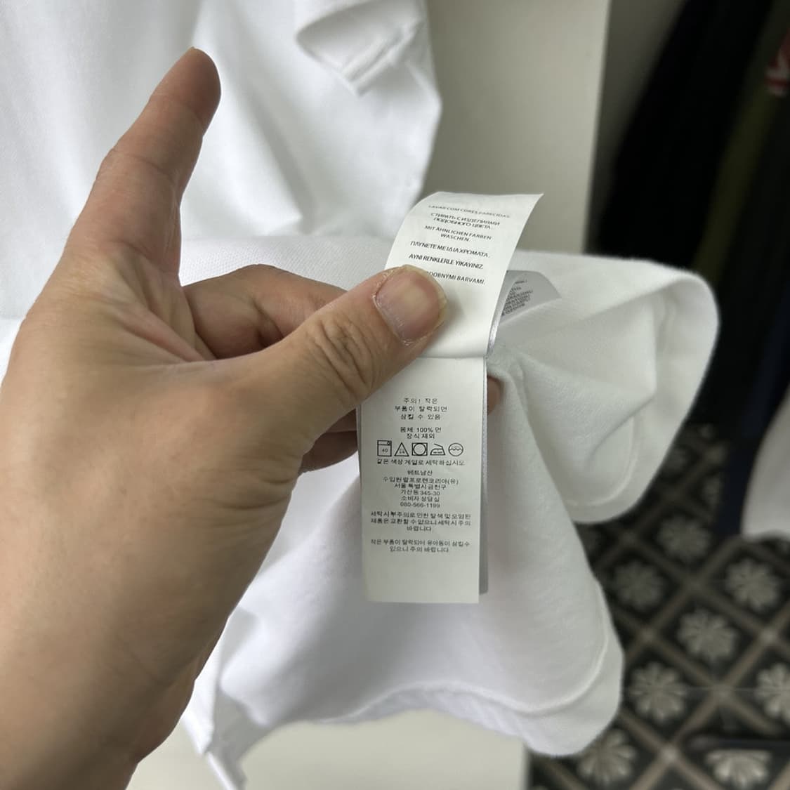 16764 - 폴로 랄프로렌 화이트 반팔 카라티 상품이미지5