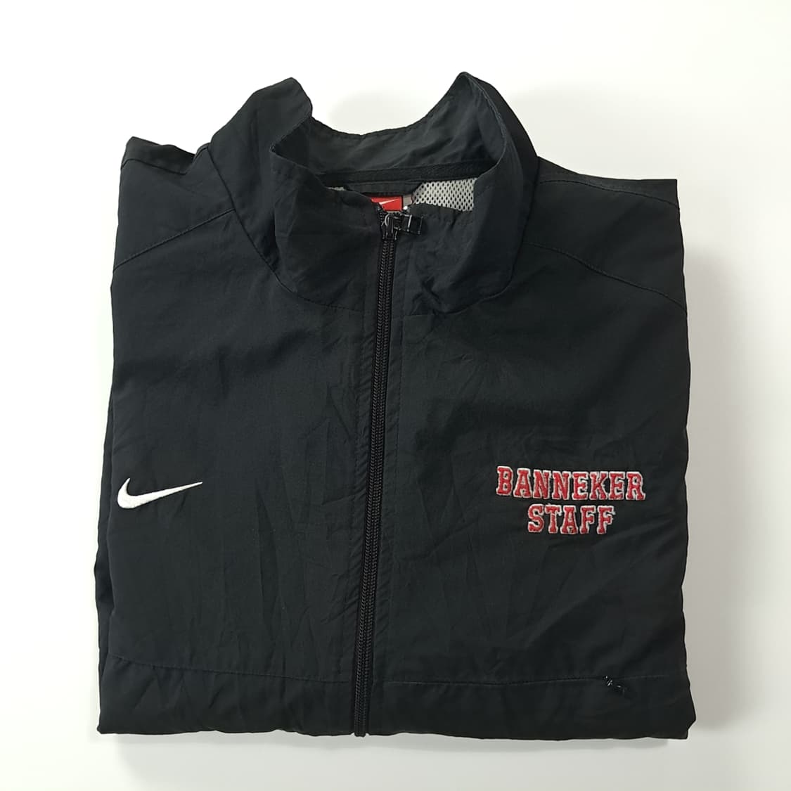 CK554 2XL 나이키 00s 팀 블랙 배너커 스태프 바람막이 자켓 상품이미지7