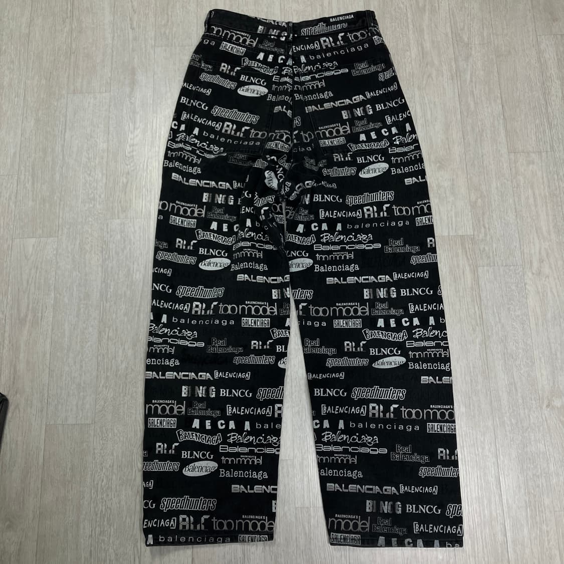 [S] 발렌시아가 tv로고 데님 상품이미지2