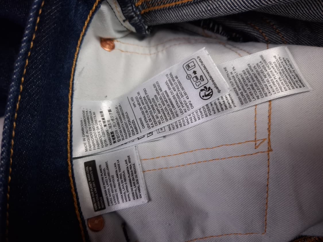 오리지날 리바이스 517 리지드 부츠컷 데님진 상품이미지8