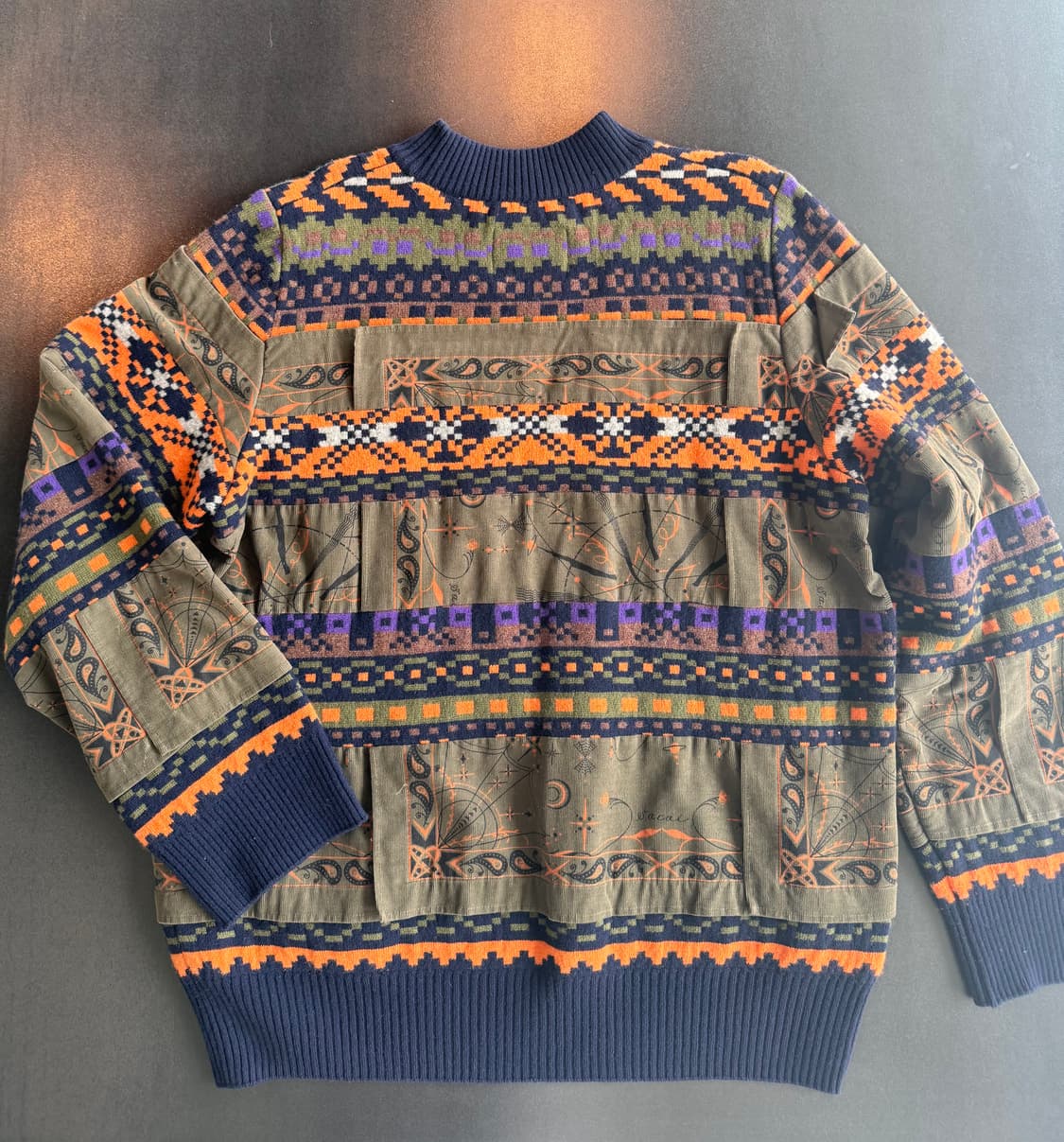 사카이 Sacai 페어아일 자카드 니트 3사이즈 (L-XL 남성가능) 상품이미지2